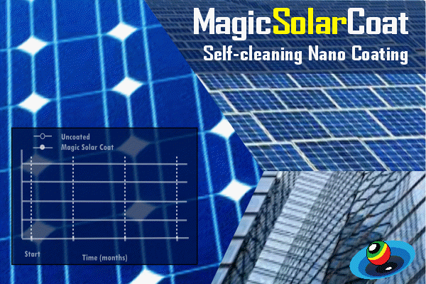 Nano Coating for solar collectors. Solar nano protection from NanoMagic